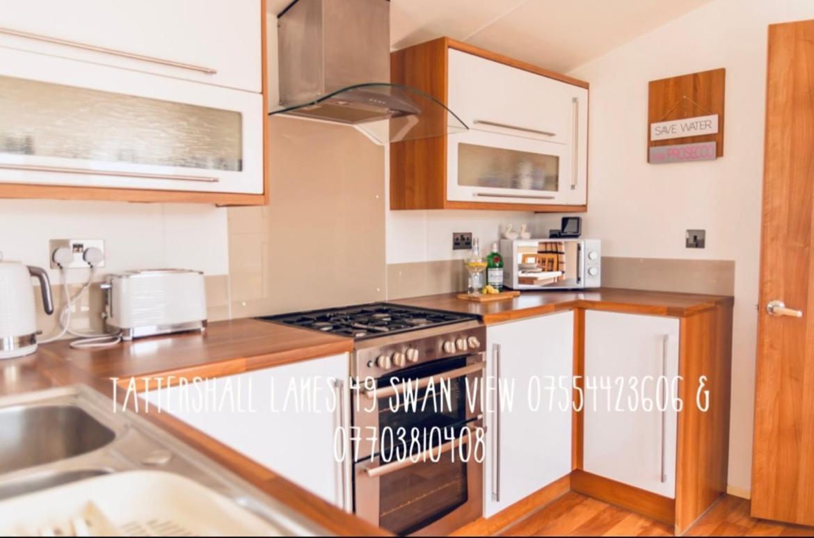 Swan View Retreats # Hottub # Egg Chair # Bbq & Bikes Included 8 Berth Tattershall Exterior photo