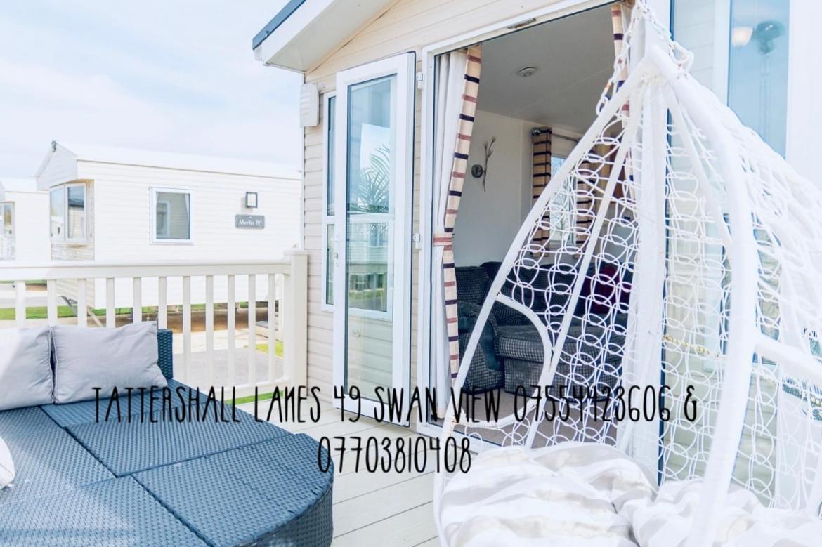 Swan View Retreats # Hottub # Egg Chair # Bbq & Bikes Included 8 Berth Tattershall Exterior photo