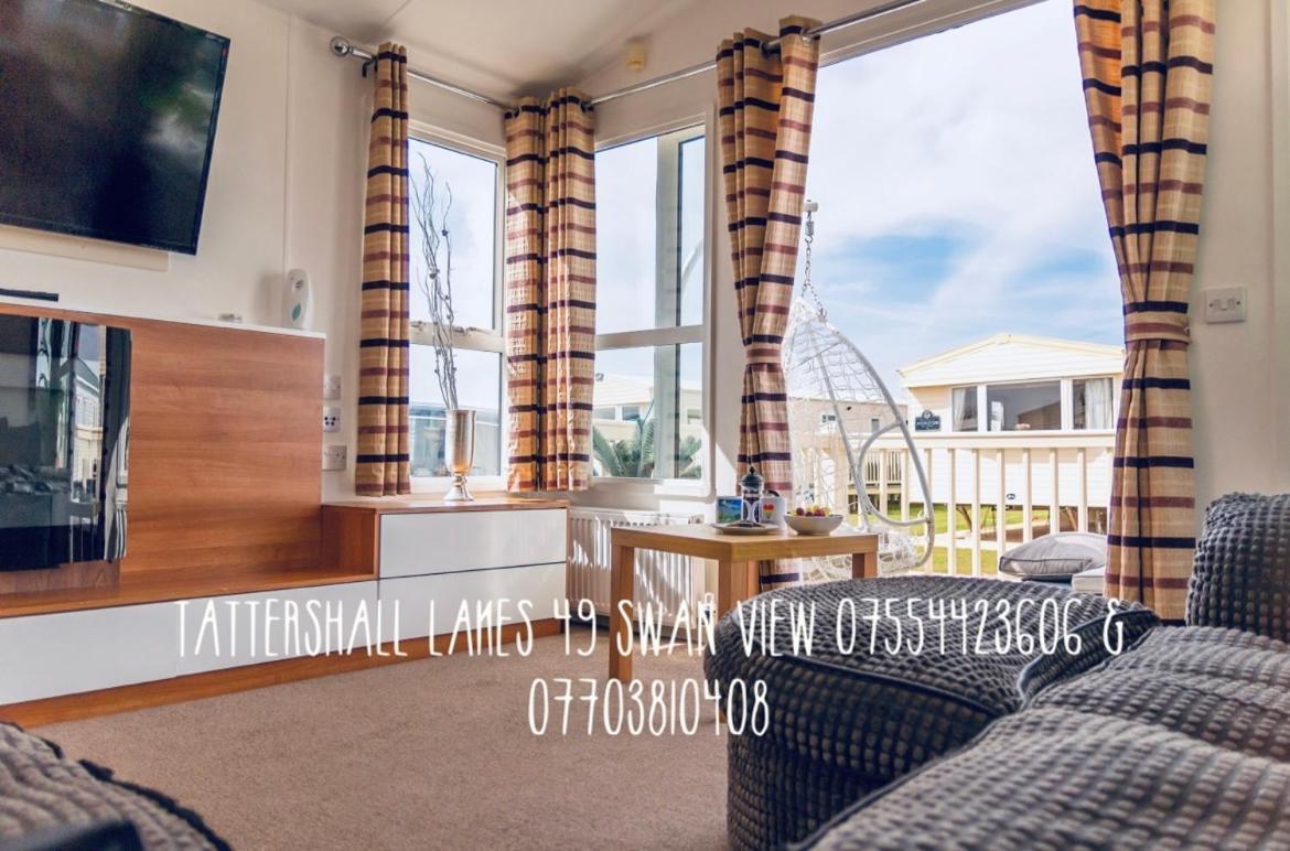 Swan View Retreats # Hottub # Egg Chair # Bbq & Bikes Included 8 Berth Tattershall Exterior photo